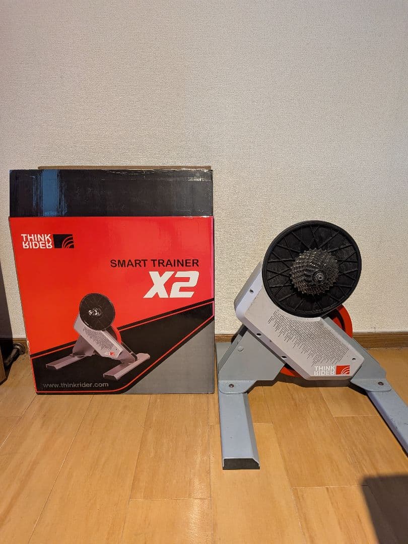 thinkrider x2　サイクルトレーナー　ダイレクトドライブ　スプロケ付き Thinkrider X2Max スマート バイク トレーナー MTB ロード自転車内蔵