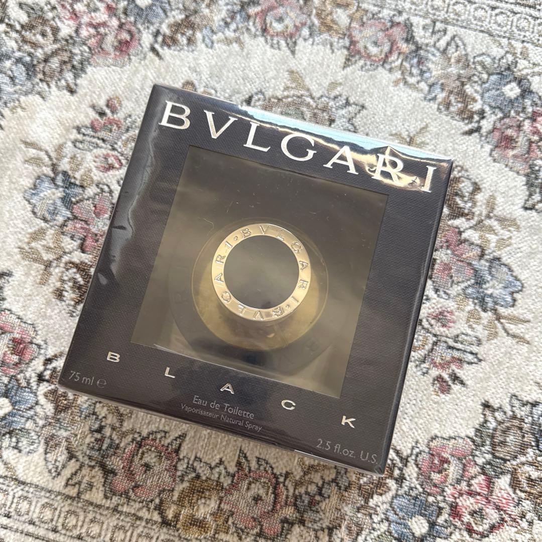 【新品】 BVLGARI ブルガリ ブラック 香水　75ml 廃盤 オードトワレ Amazon.co.jp: ブルガリブラック EDT 75ml : ビューティー
