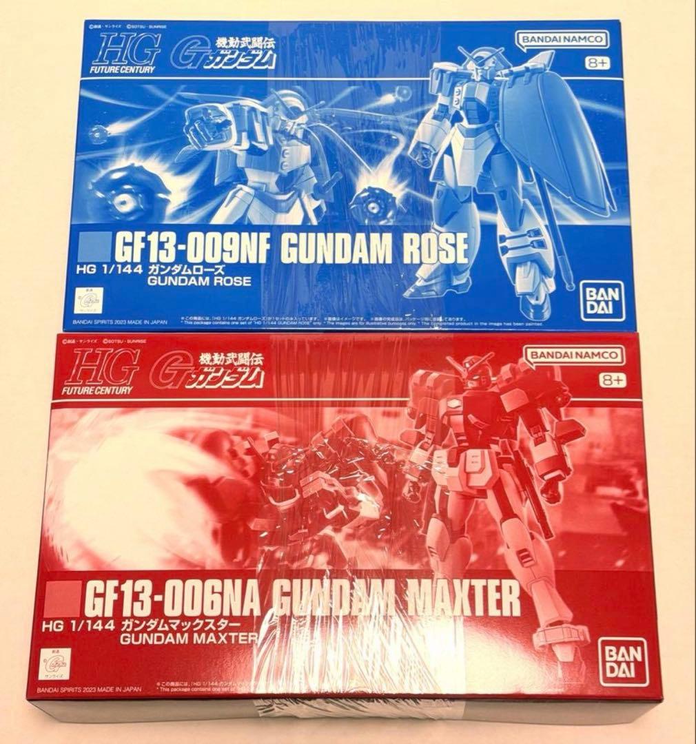 ★新品未開封 HG ローズガンダム ガンダムマックスター 2体セット ガンプラ HGガンプラ「ガンダムローズ」「マックスター」が再販！プレバンで8月