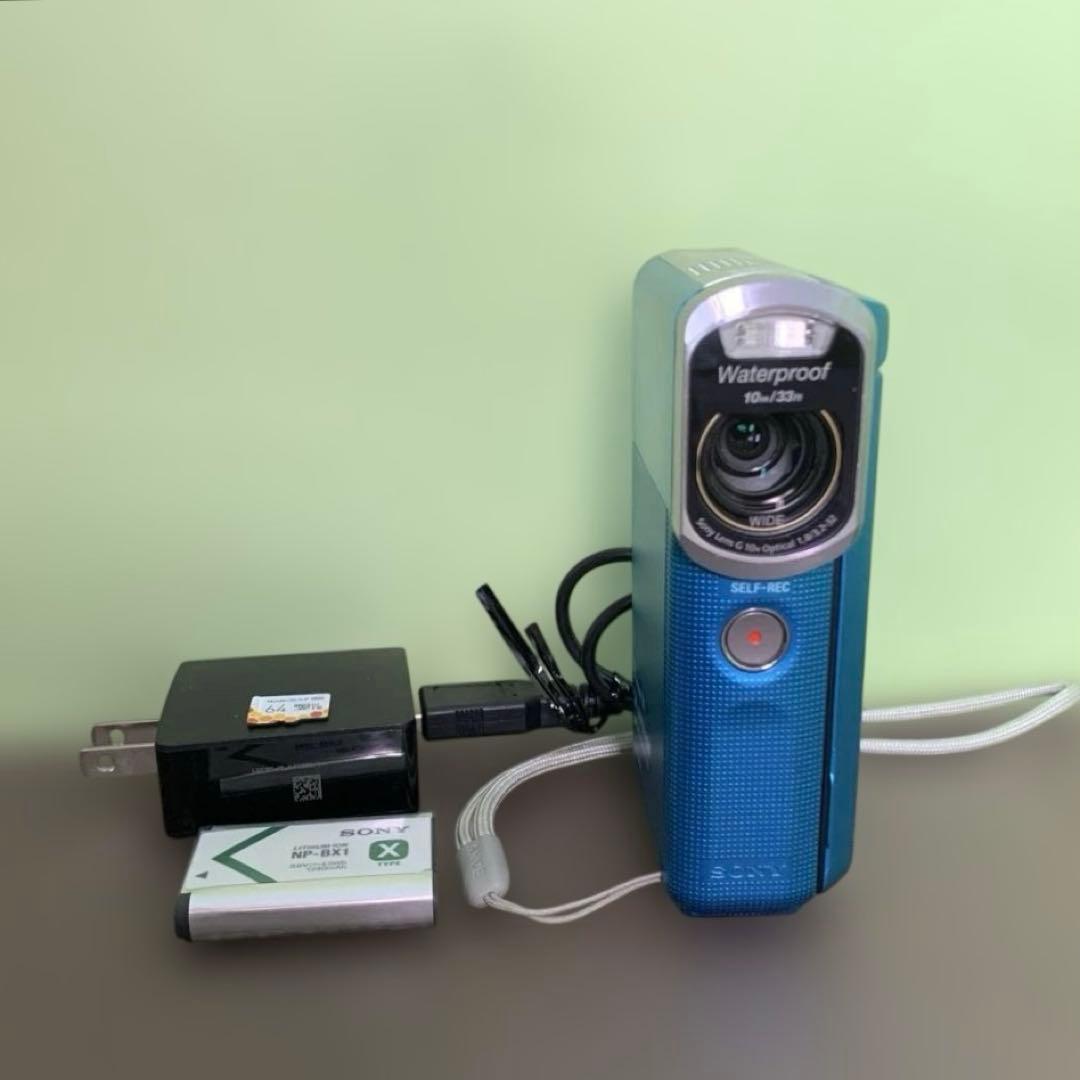 SONY　HDR-GW66　防水　デジタルビデオカメラ HDR-GW66V 特長 : 防水スタイリッシュデザイン | デジタルビデオカメラ