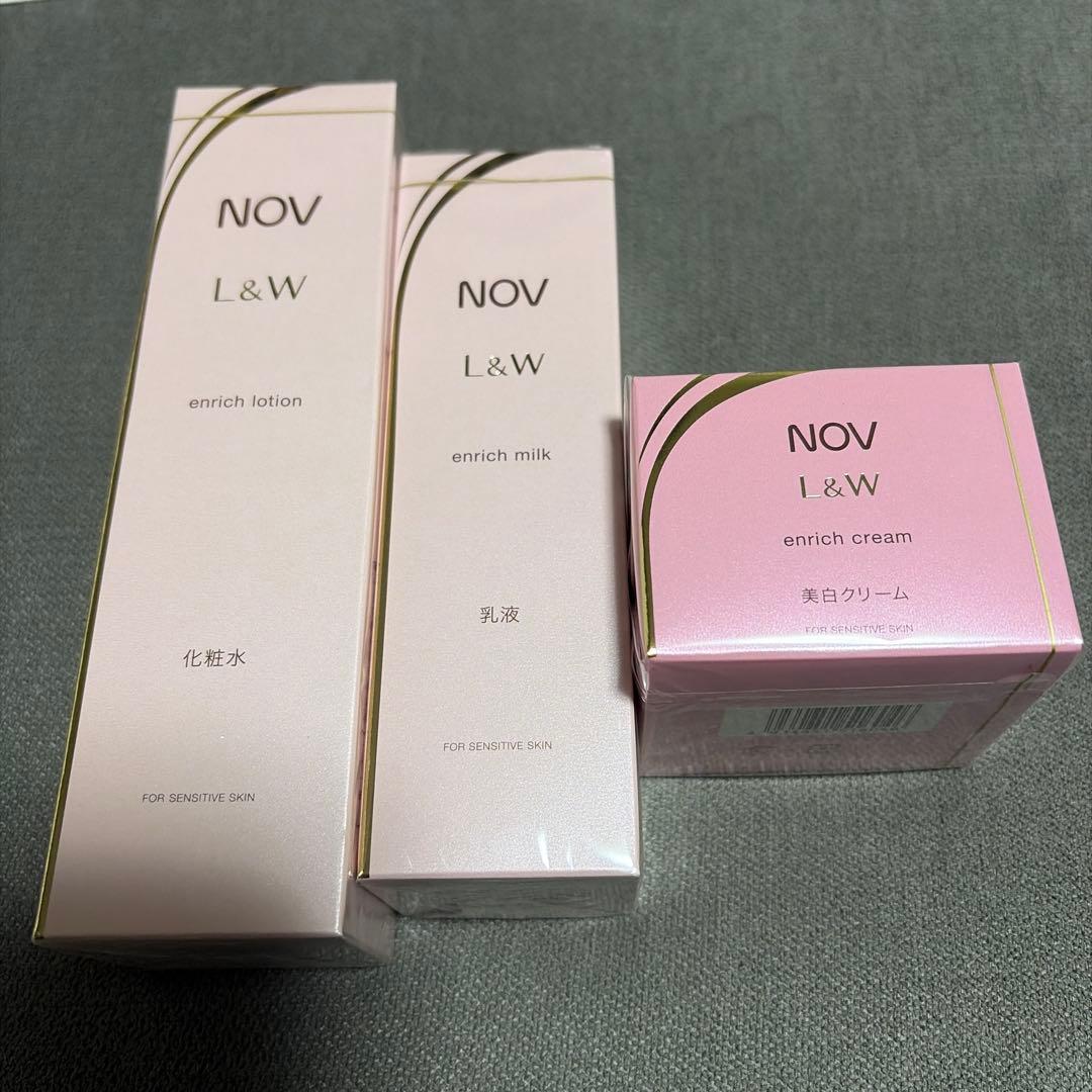 ノブ Nov L&W 3点セット
