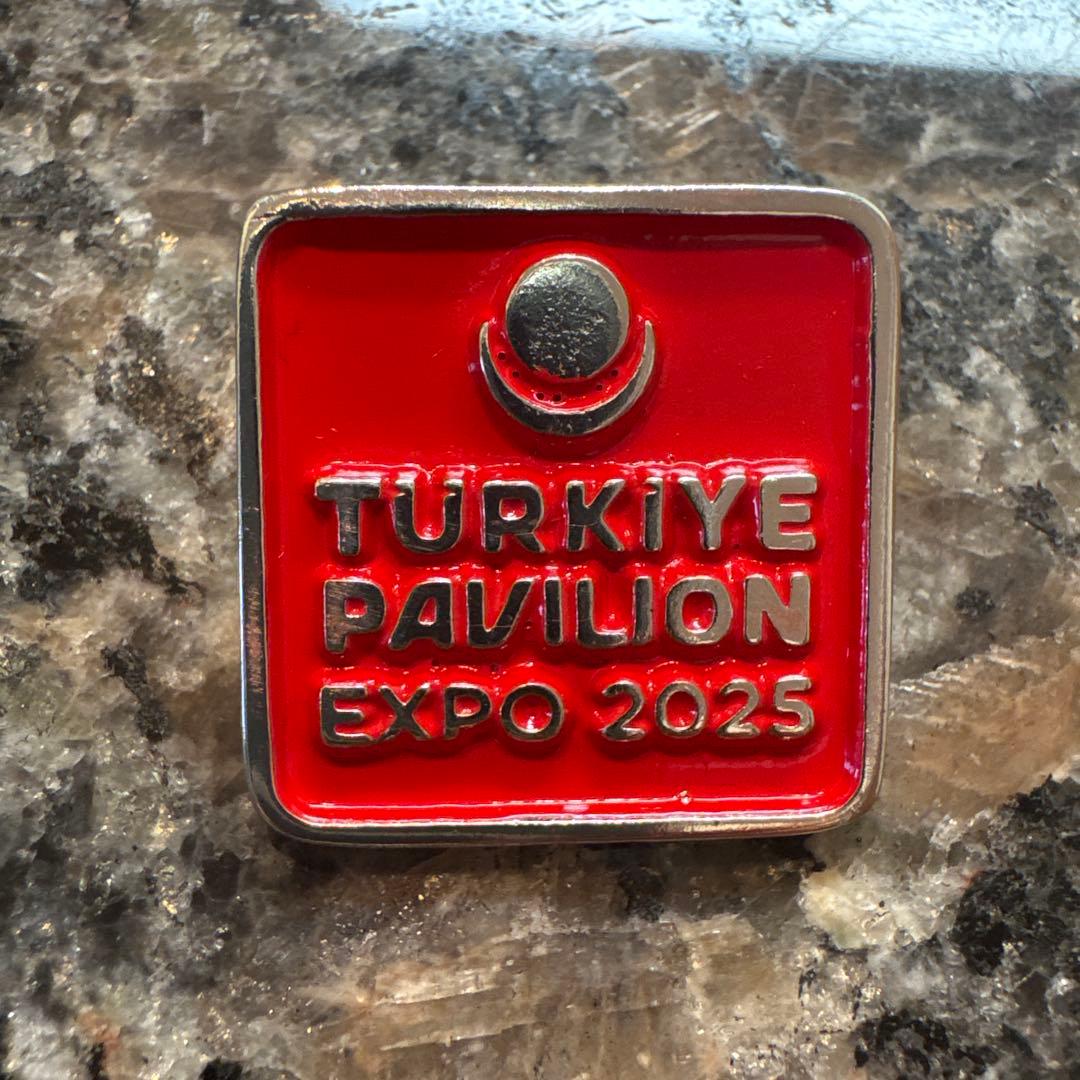 トルコ　ピンバッジ　万博2025 万博2025 トルコ館 ピンバッジ トルコパビリオン スーパーレア
