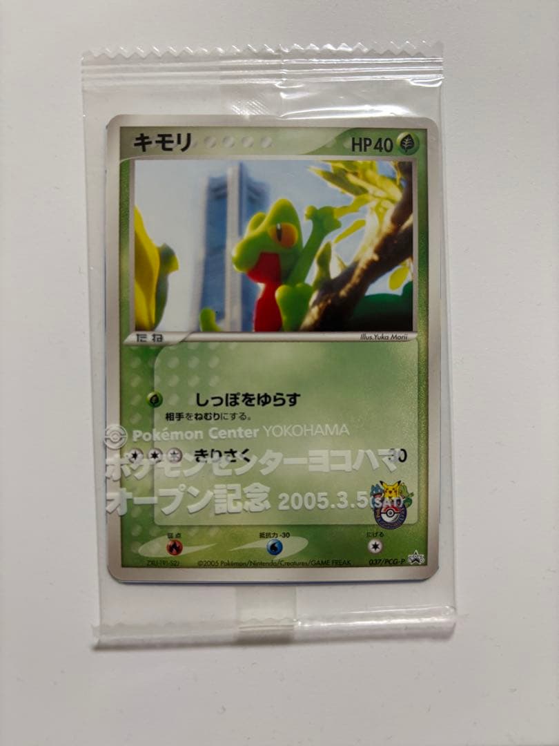 キモリ 037/PCG-P 2004 ポケモンセンター キモリ 037/PCG-P 2004 ポケモンセンター - メルカリ