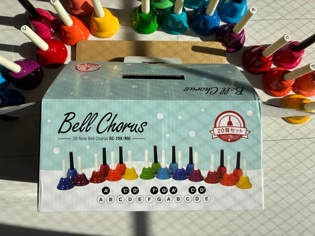 Bell Chorus ハンドベル 20音セット