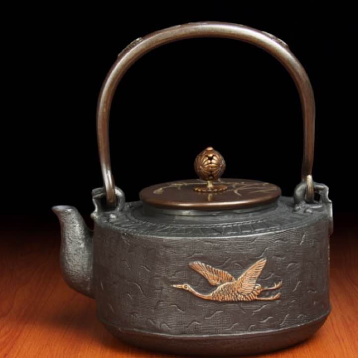 SW 松紋堂 鉄器 急須 伝統工芸 手作り 鉄分補給 鉄瓶　021 新作入荷 松鹿堂の焼型鉄瓶4点 店長ブログ | 1848年創業 南部鉄器工房